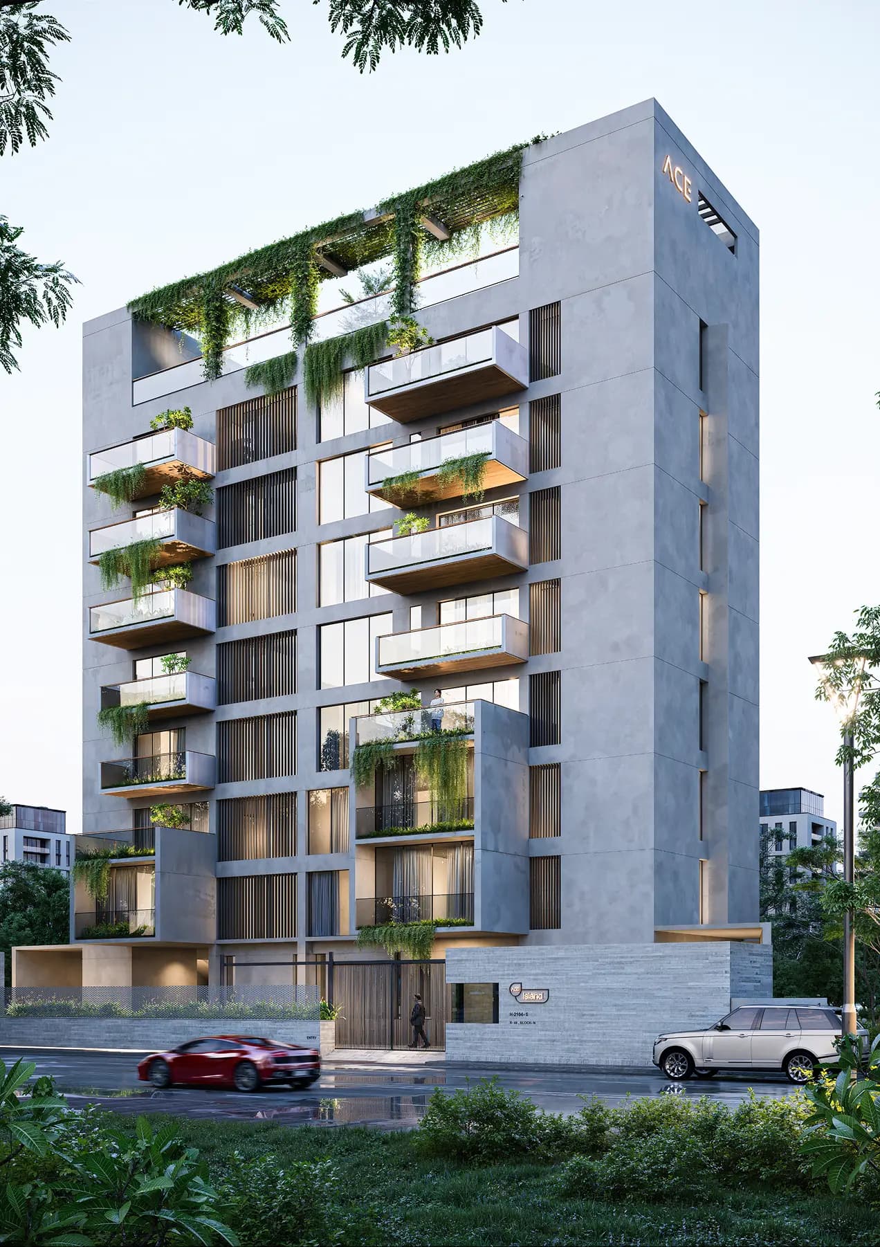 ACE Island exterior view